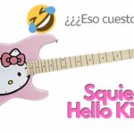 🎸🐱 ¡Descubre la adorable guitarra eléctrica Hello Kitty que te sorprenderá!