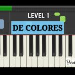 🎹 Descubre el mágico mundo del 🌈 piano de colores: una experiencia musical única